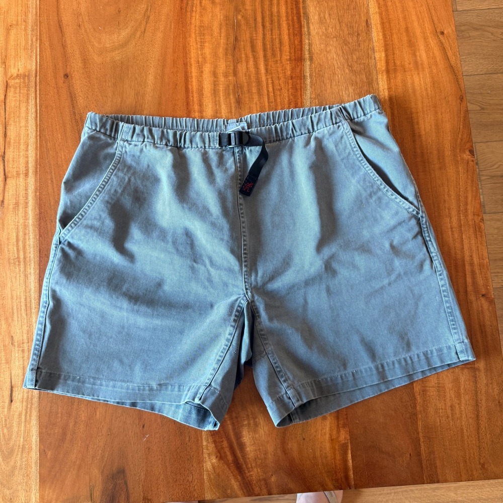 Gramicci Original Freedom Vintage Men's Gray Climbing Shorts Size XL